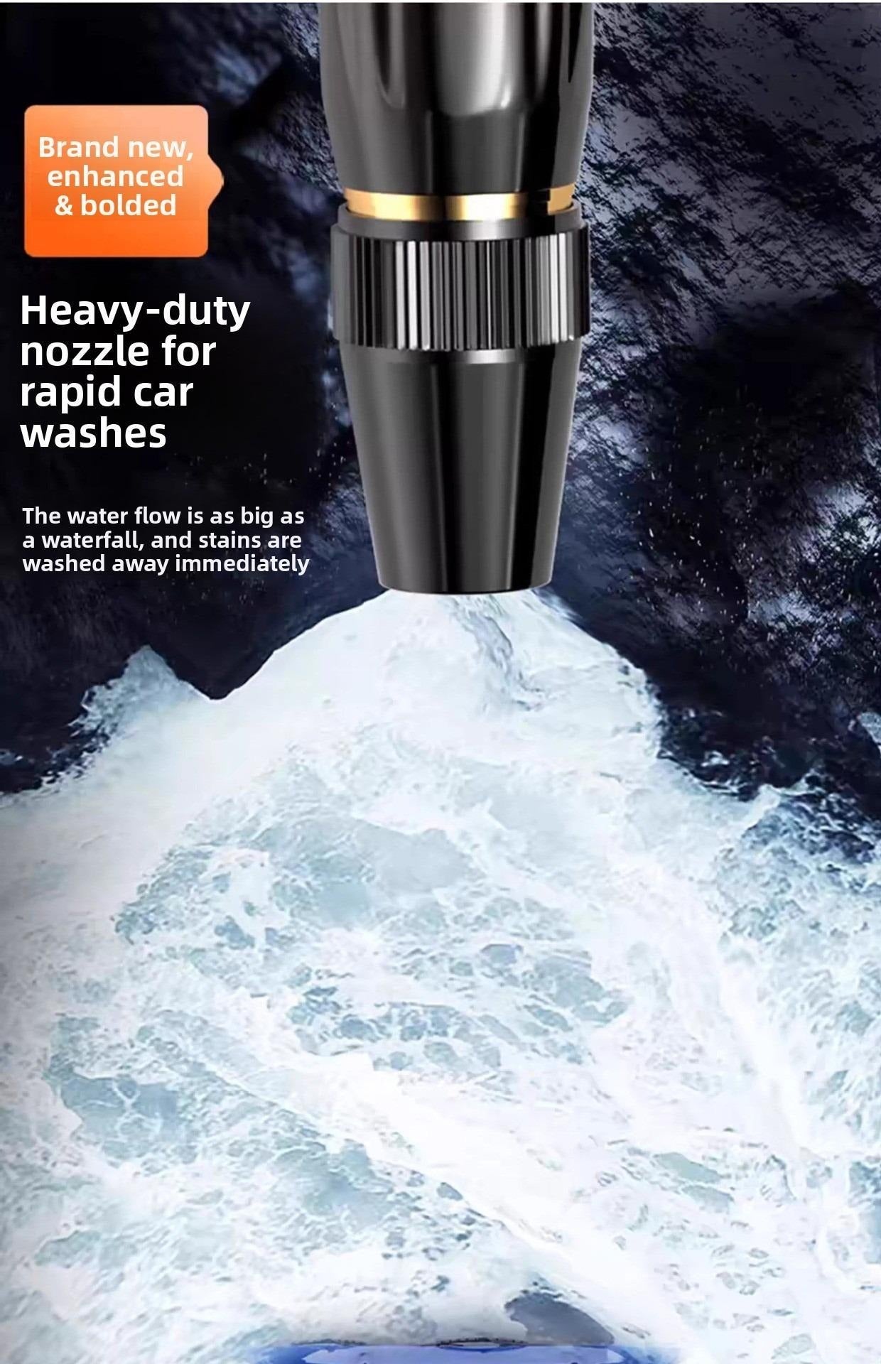 ๐ Buy 1 Get 1 Free High-Pressure Spray Nozzle โ Powerful Hose Attachment for Car Washing, Garden Watering & Outdoor Cleaning ๐ฆ